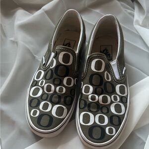 Oregon Duck Vans one of a kind!